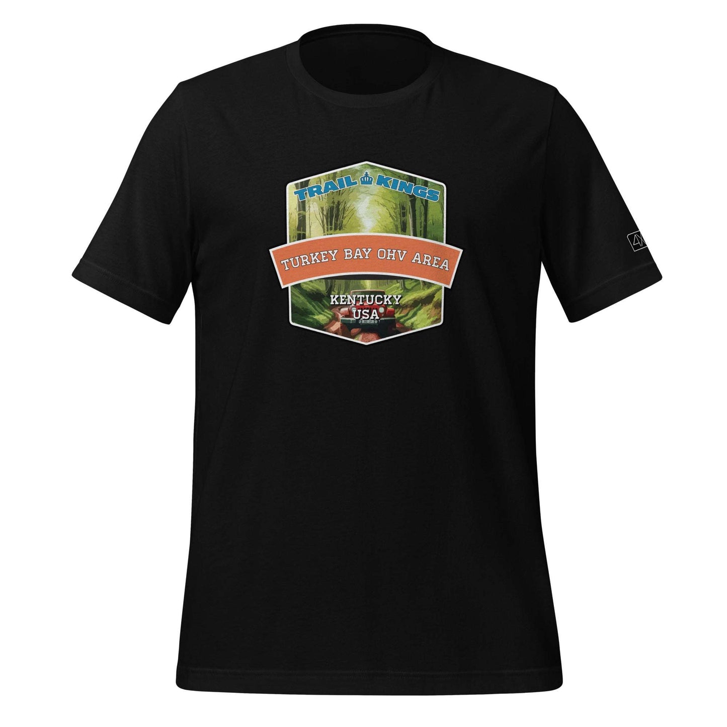 Trail Kings: Turkey Bay OHV Area - Unisex t-shirt  in  Black / 3XL  -  4XOD