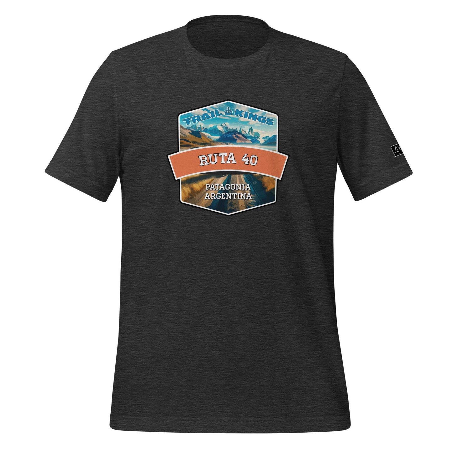 Trail Kings: Ruta 40 - Unisex t-shirt  in  Dark Grey Heather / 3XL  -  4XOD