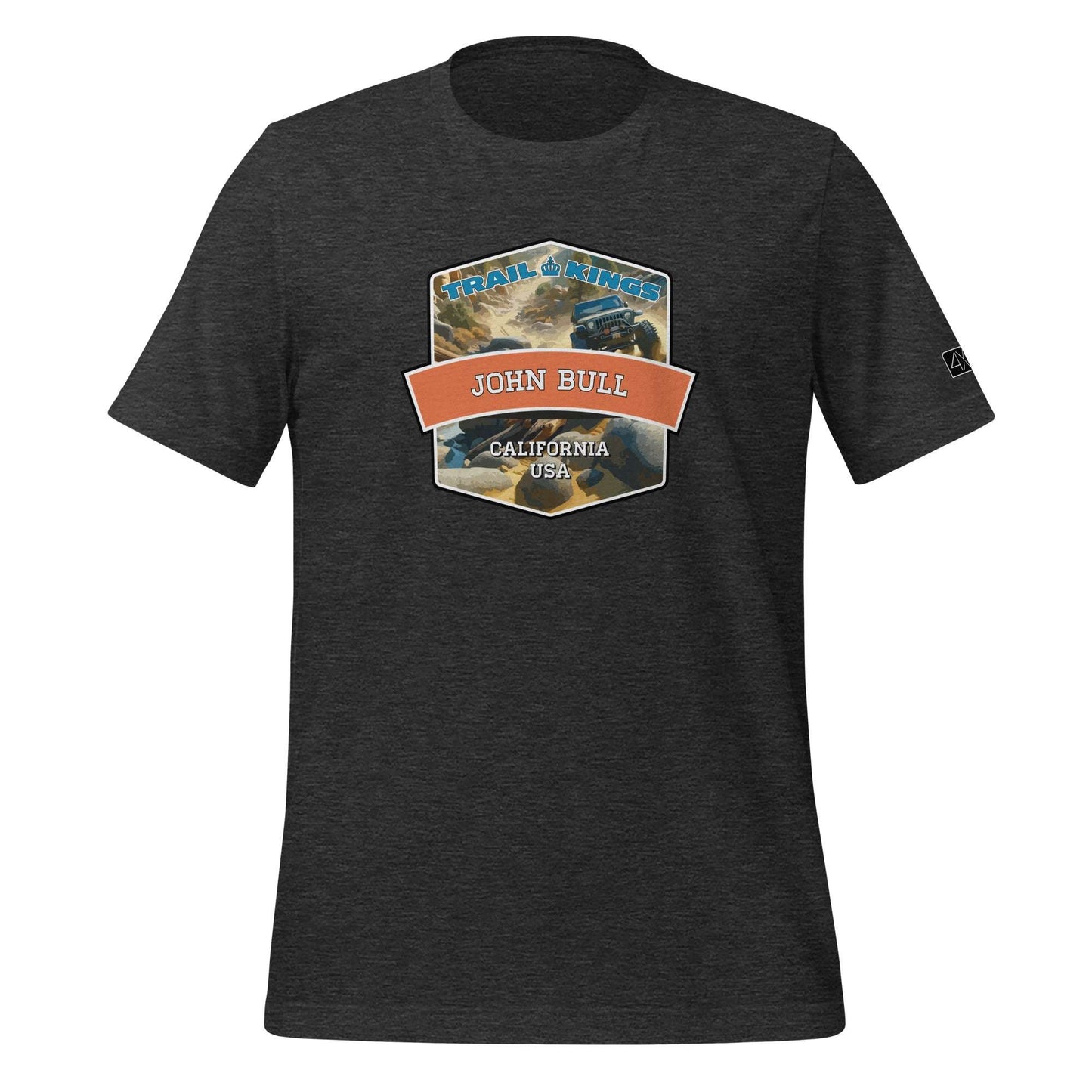 Trail Kings: John Bull - Unisex t-shirt  in  Dark Grey Heather / 3XL  -  4XOD