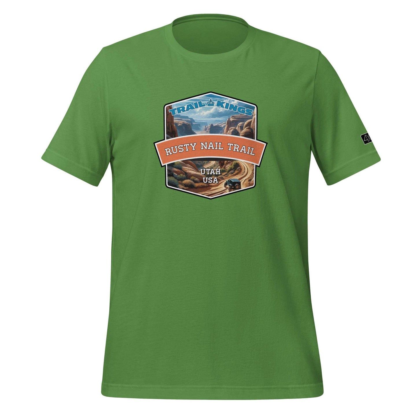 Trail Kings: Rusty Nail Trail - Unisex t-shirt  in  Leaf / 3XL  -  4XOD