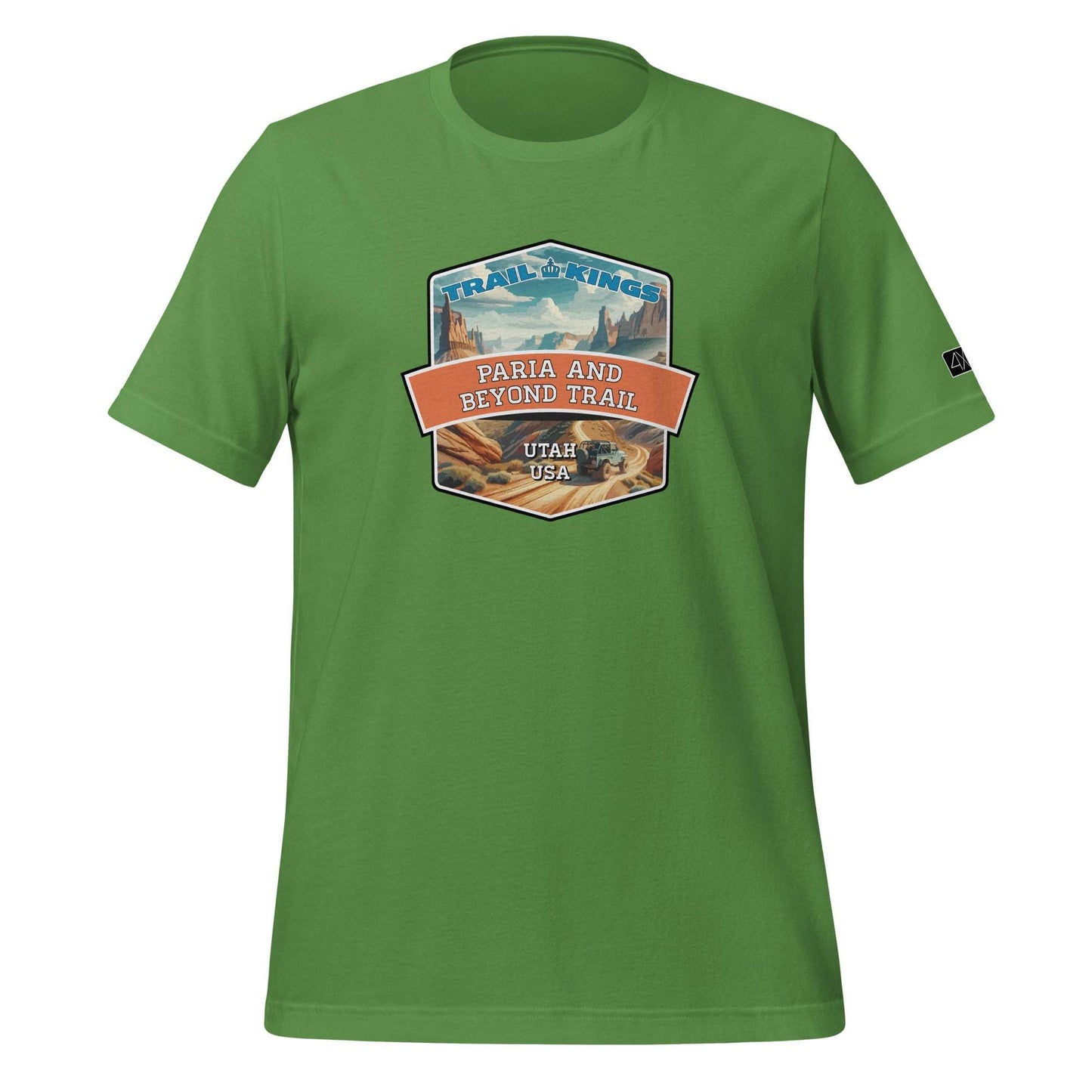 Trail Kings: Paria and Beyond Trail - Unisex t-shirt  in  Leaf / 3XL  -  4XOD