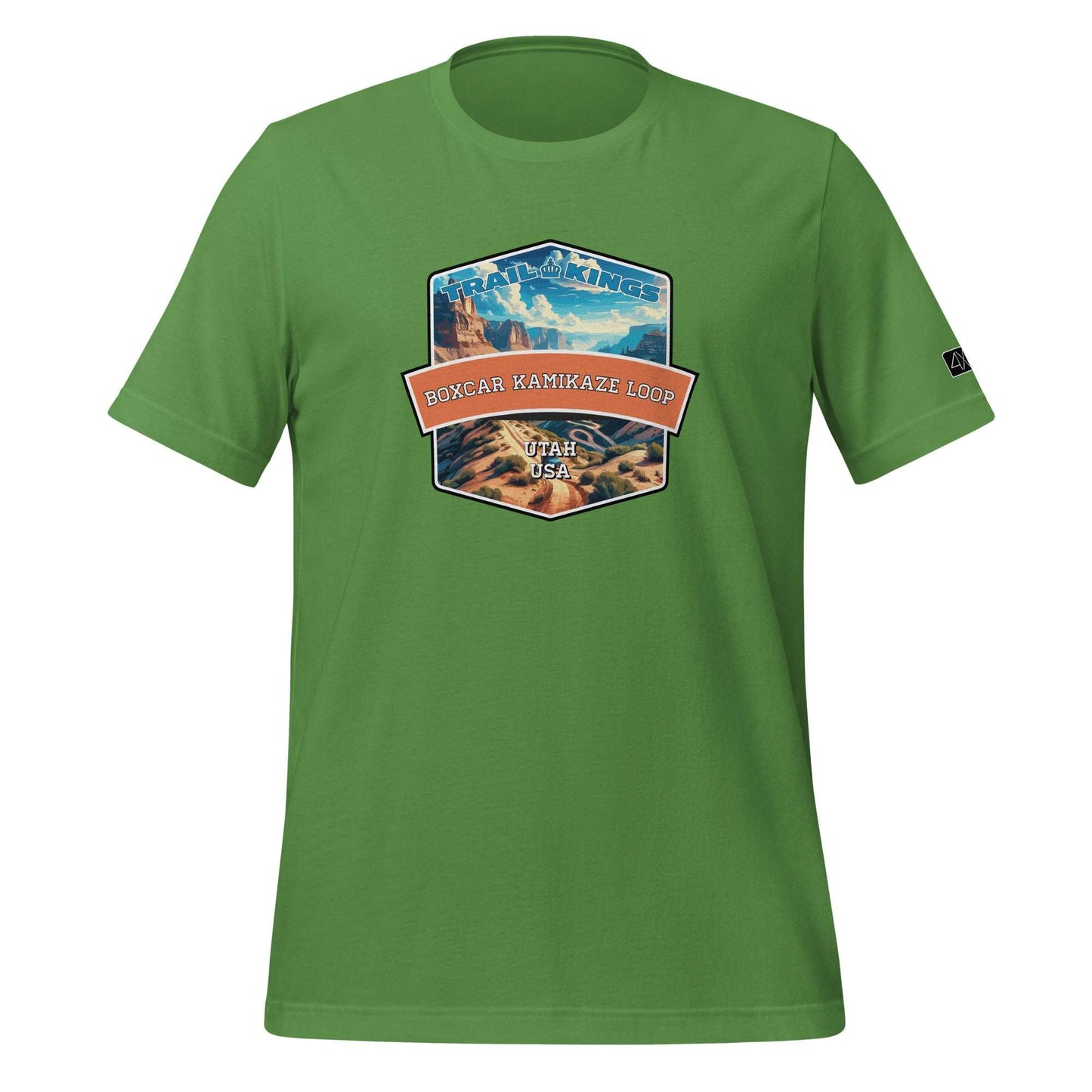 Trail Kings: Boxcar Kamikaze Loop - Unisex t-shirt  in  Leaf / 3XL  -  4XOD