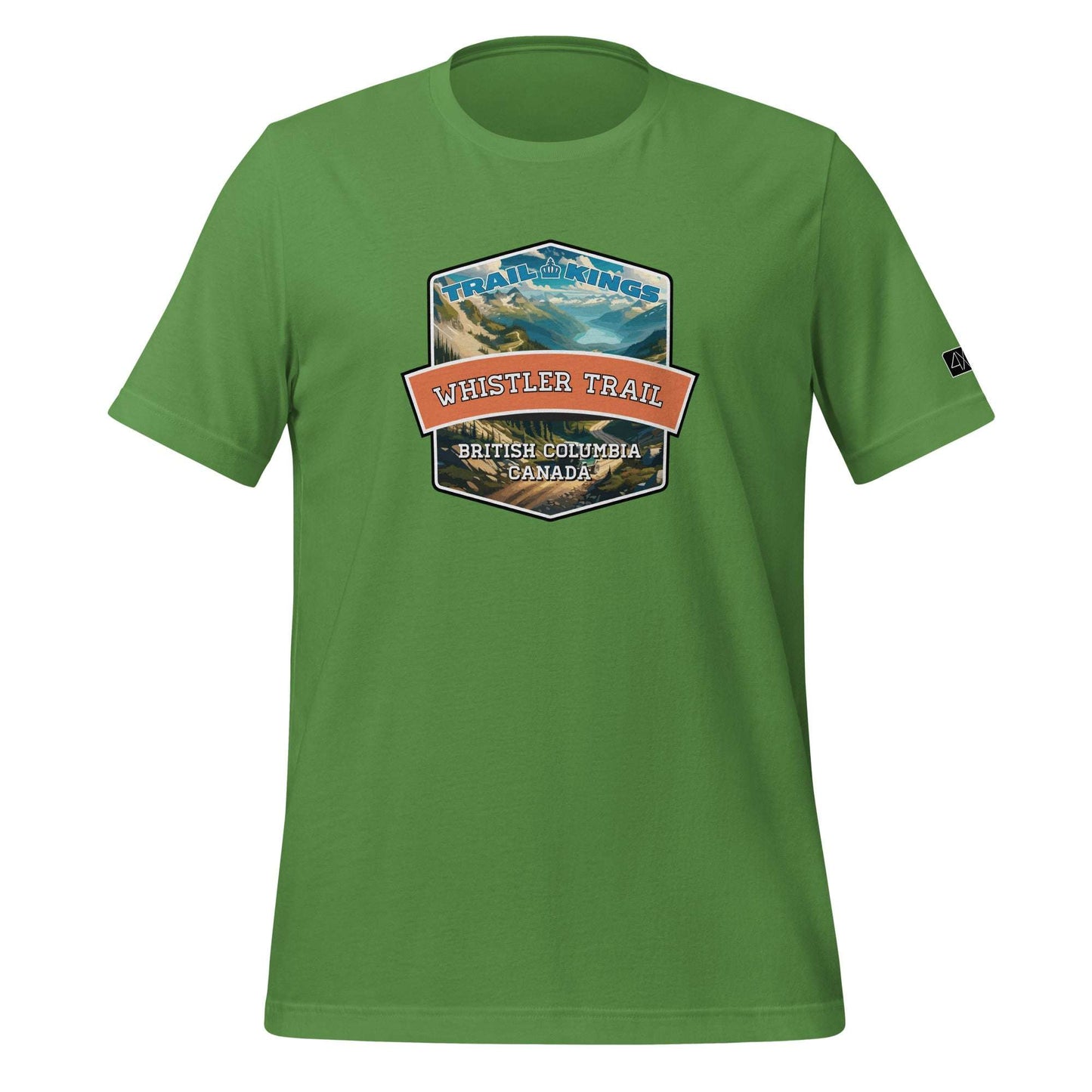 Trail Kings: Whistler Trail - Unisex t-shirt  in  Leaf / 3XL  -  4XOD