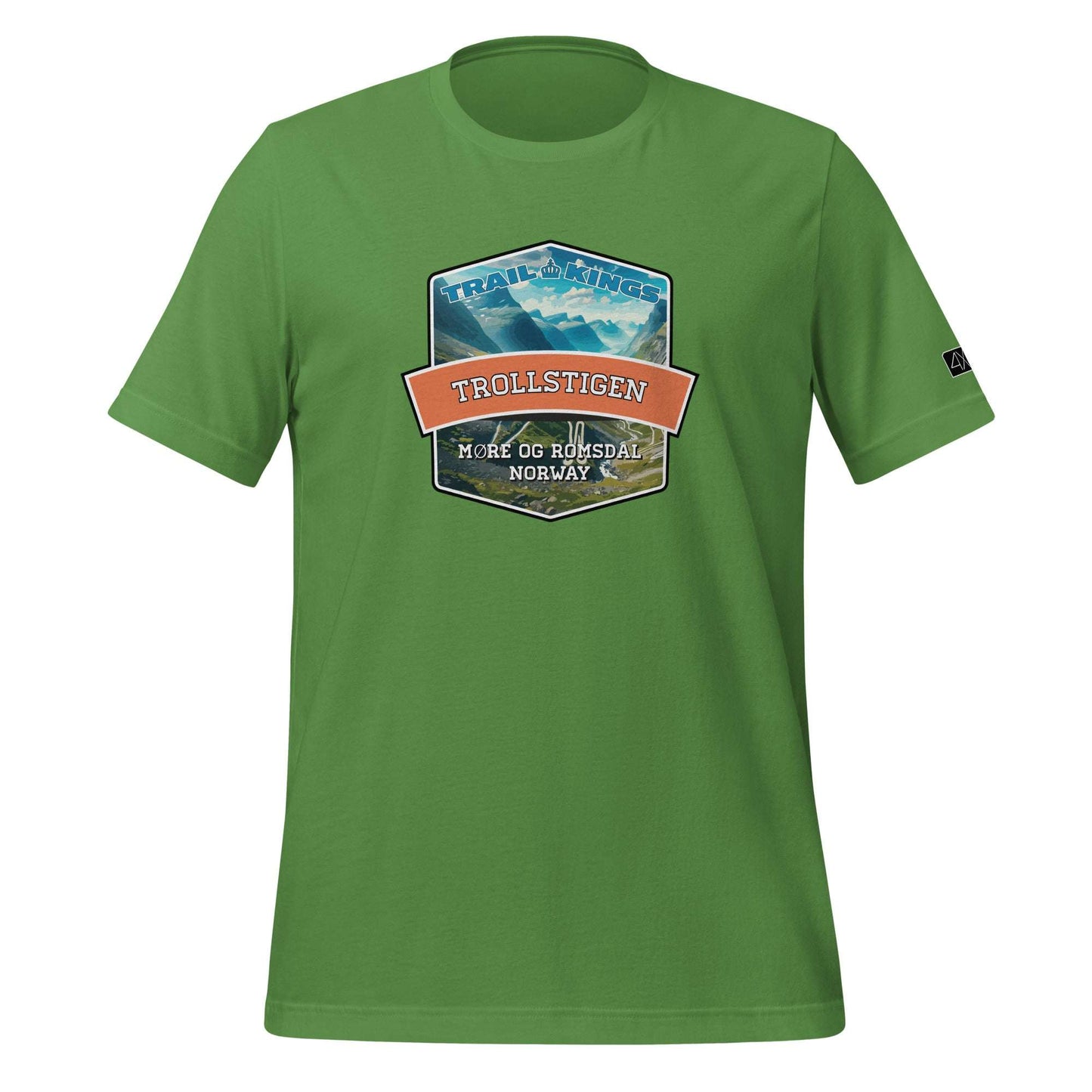 Trail Kings: Trollstigen - Unisex t-shirt  in  Leaf / 3XL  -  4XOD