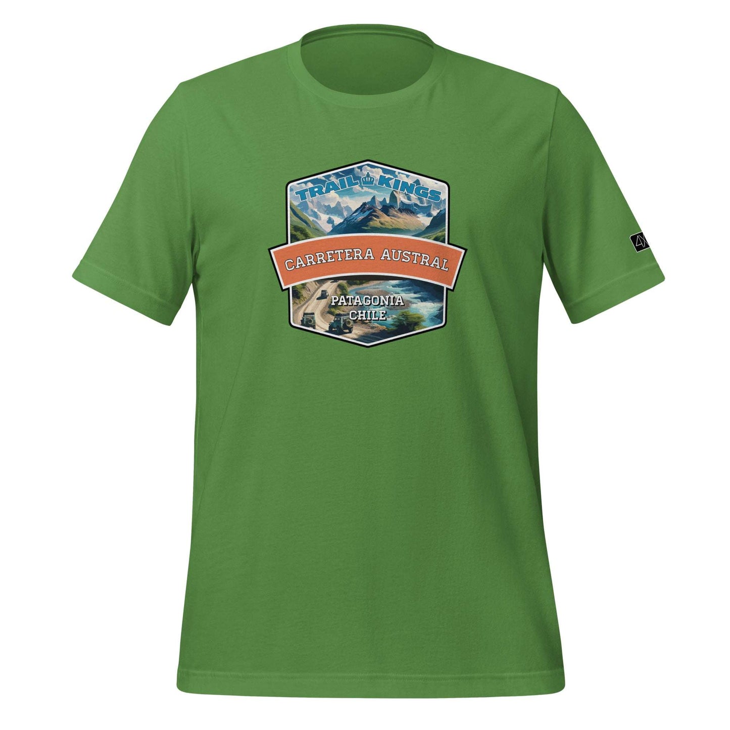 Trail Kings: Carretera Austral - Unisex t-shirt  in  Leaf / 3XL  -  4XOD