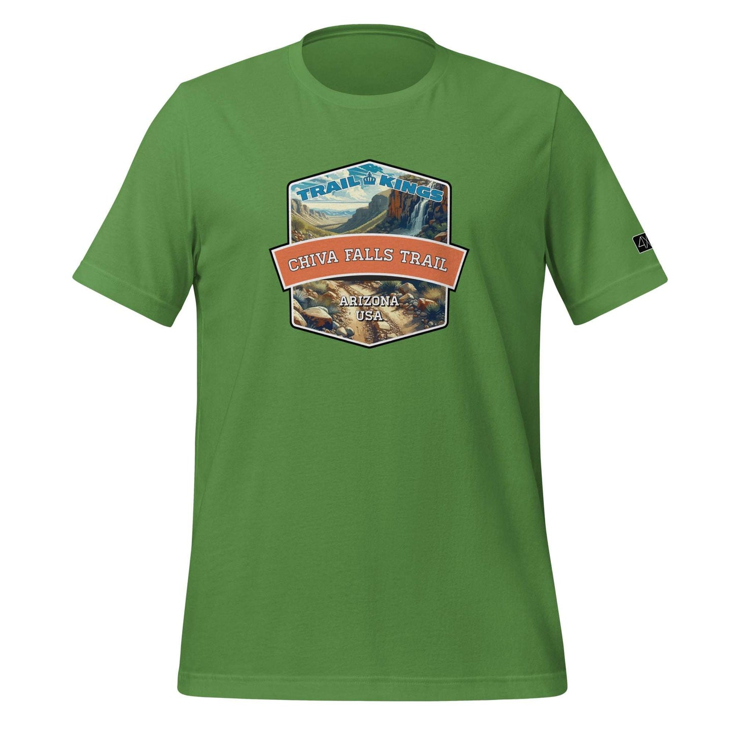 Trail Kings: Chiva Falls Trail - Unisex t-shirt  in  Leaf / 3XL  -  4XOD