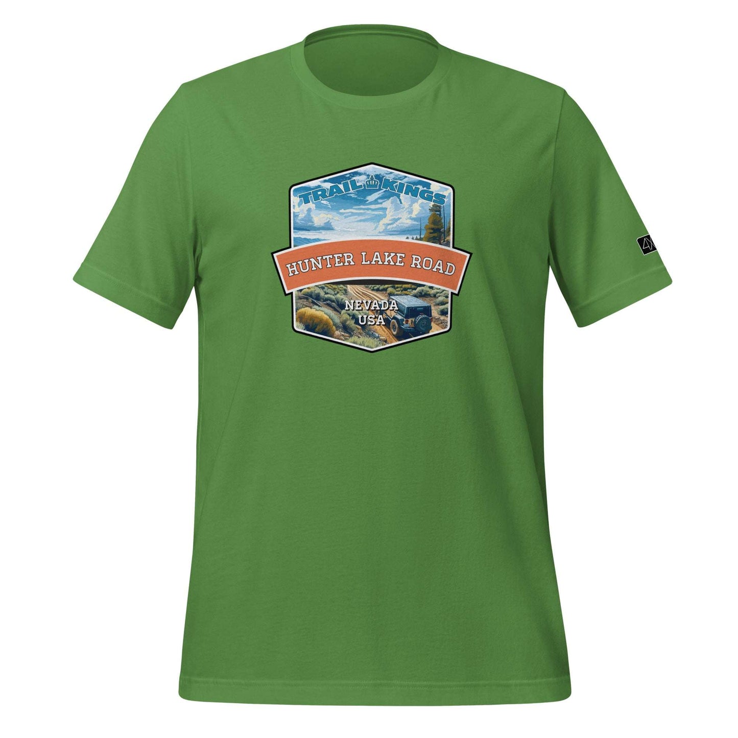 Trail Kings: Hunter Lake Road - Unisex t-shirt  in  Leaf / 3XL  -  4XOD