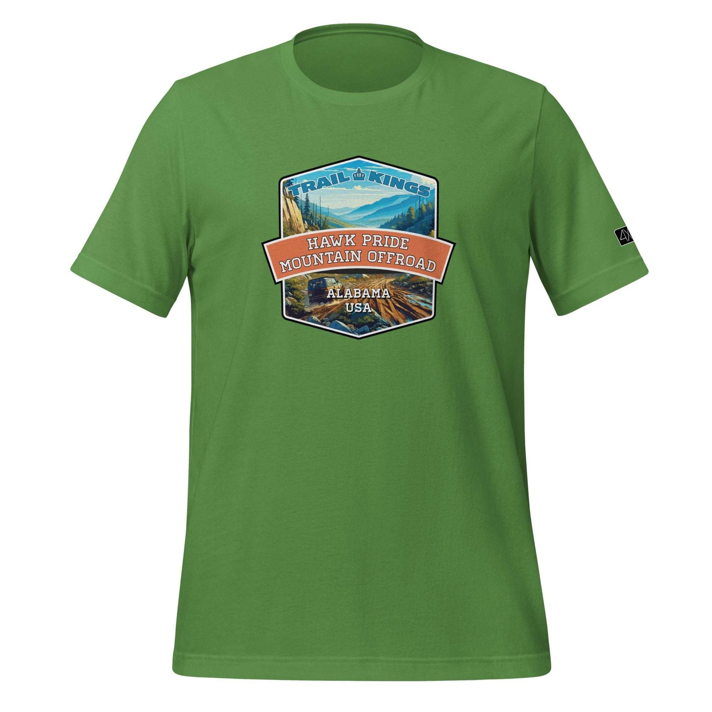 Trail Kings: Hawk Pride Mountain Offroad - Unisex t-shirt  in  Leaf / 3XL  -  4XOD