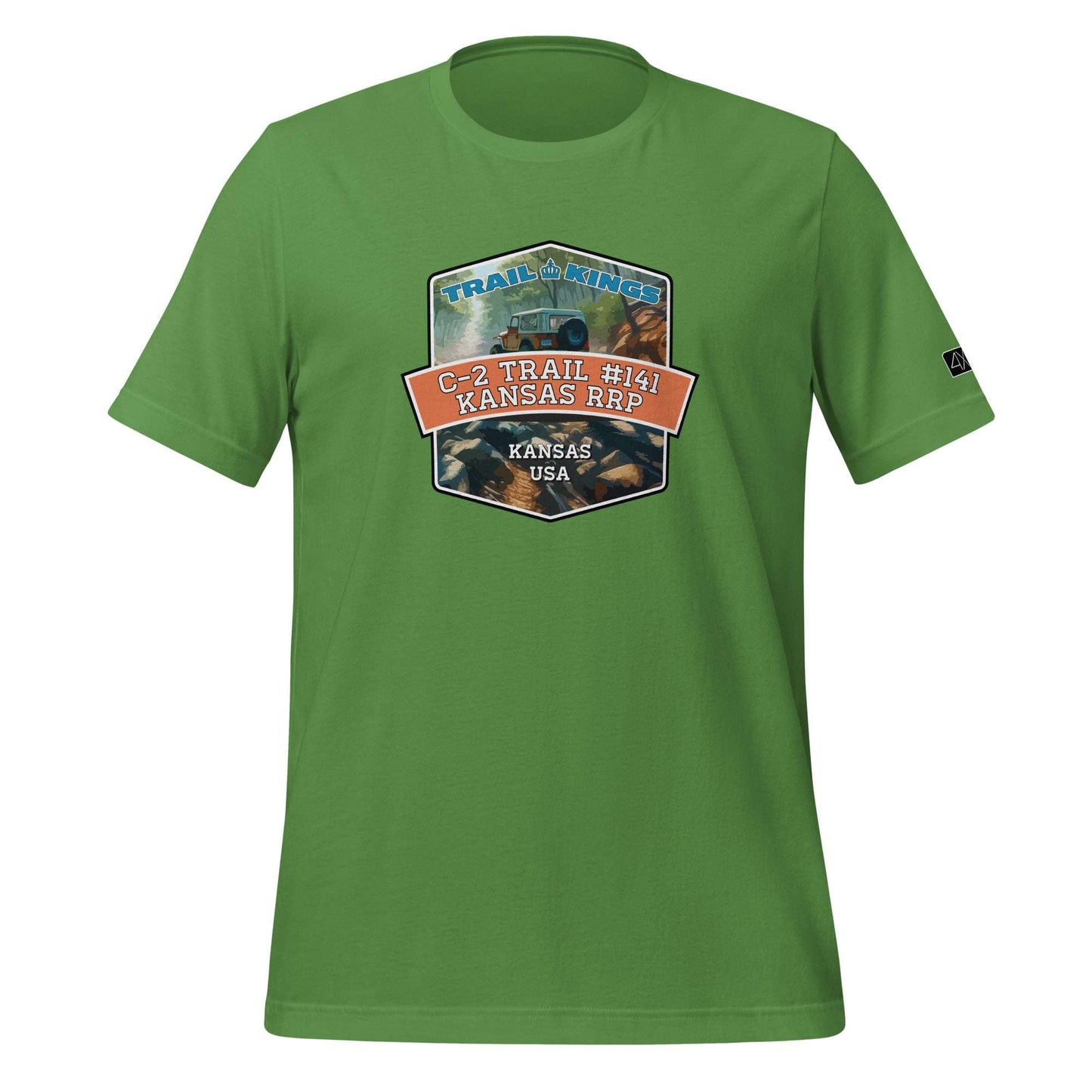 Trail Kings: C-2 Trail #141 Kansas Rocks RP - Unisex t-shirt  in  Leaf / 3XL  -  4XOD