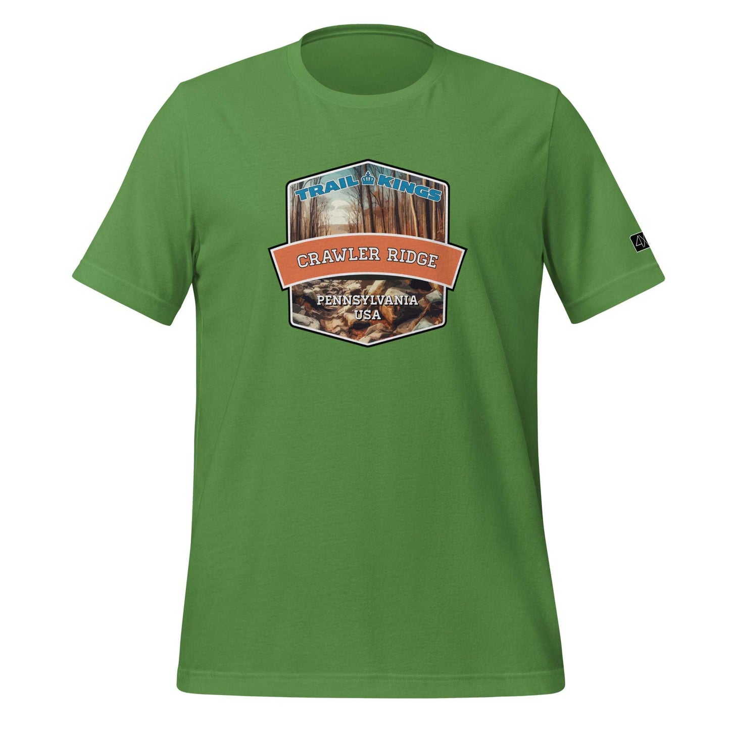 Trail Kings: Crawler Ridge - Unisex t-shirt  in  Leaf / 3XL  -  4XOD