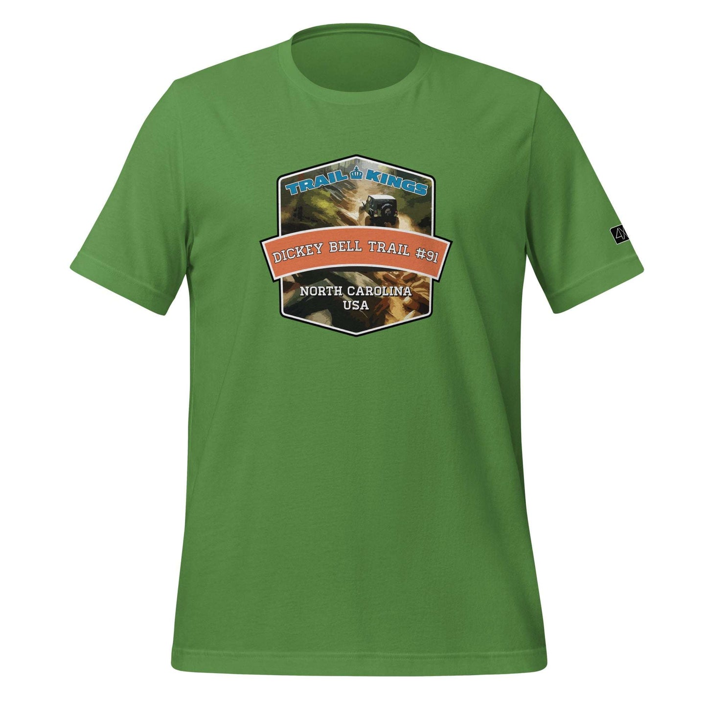 Trail Kings:  Dickey Bell Trail #91 - Unisex t-shirt  in  Leaf / 3XL  -  4XOD