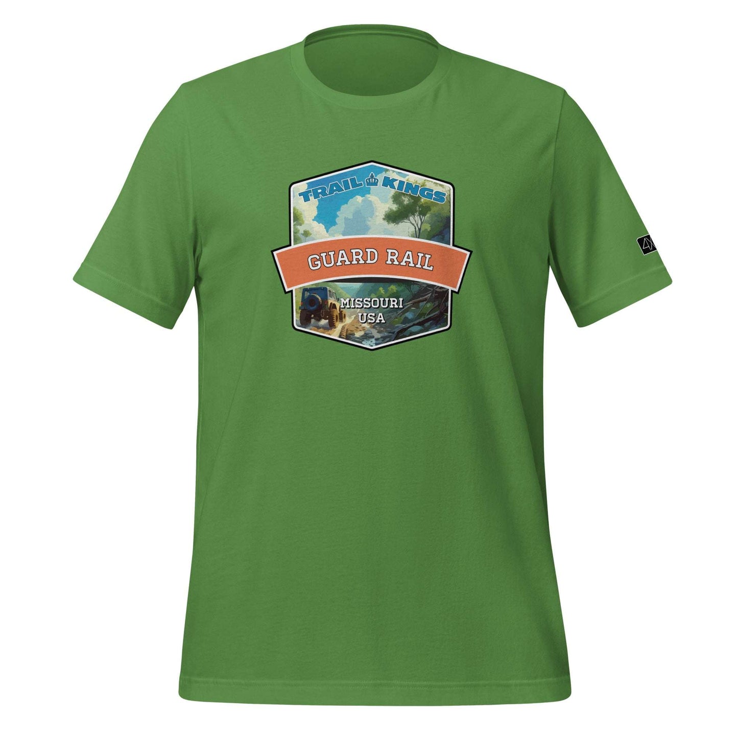 Trail Kings: Guard Rail - Unisex t-shirt  in  Leaf / 3XL  -  4XOD