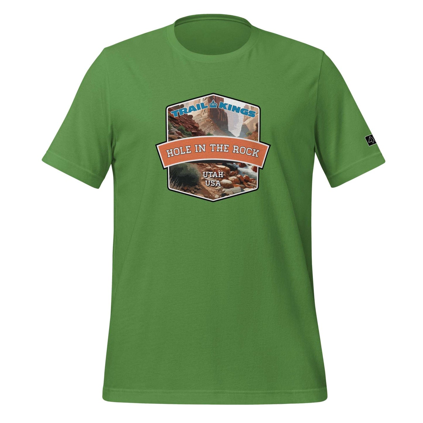 Trail Kings: Hole in the Rock - Unisex t-shirt  in  Leaf / 3XL  -  4XOD