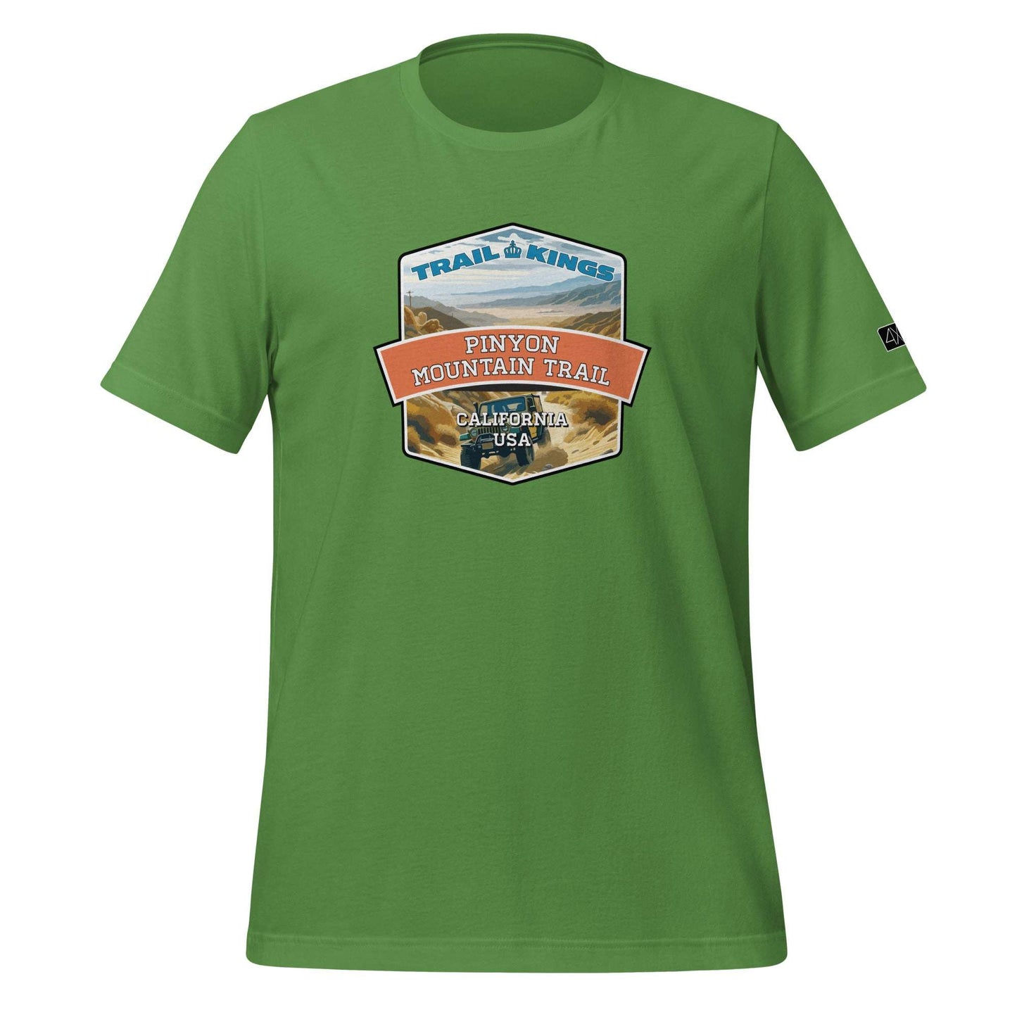 Trail Kings: Pinyon Mountain Trail - Unisex t-shirt  in  Leaf / 3XL  -  4XOD