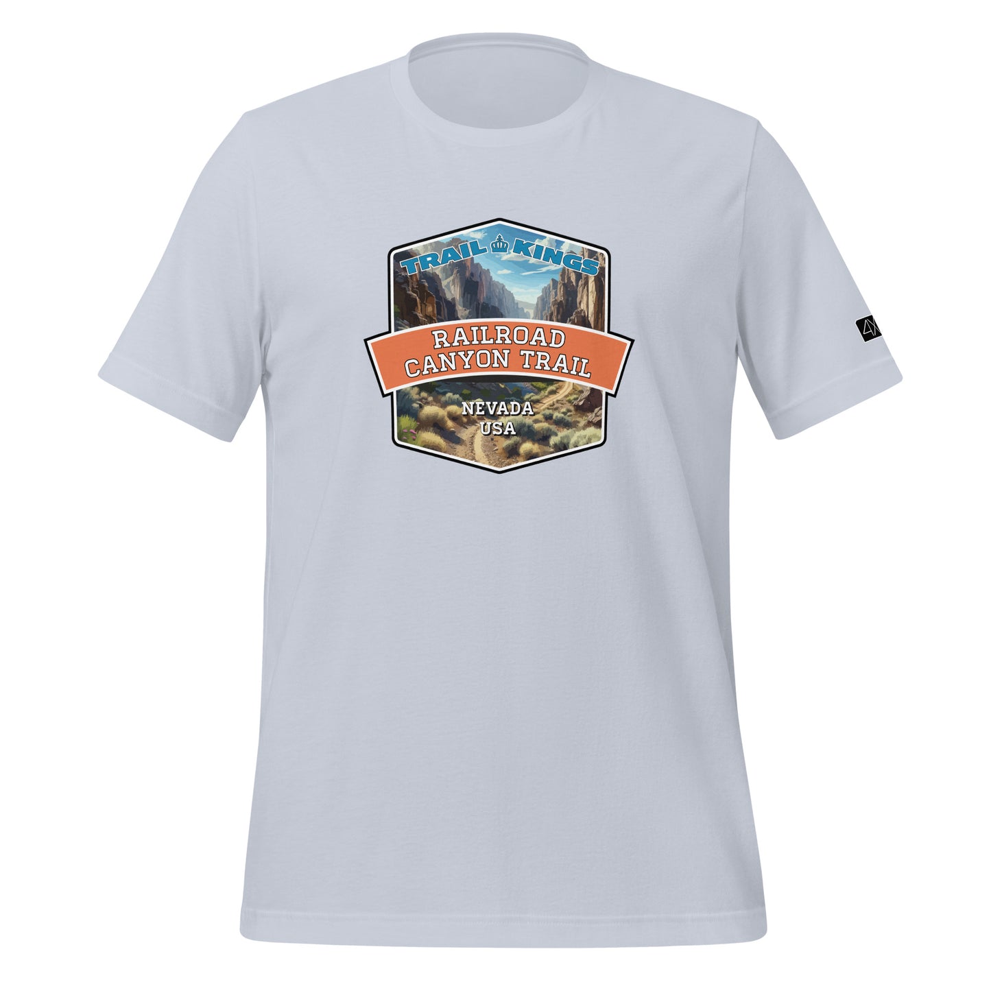 Trail Kings: Railroad Canyon Trail, Nevada, USAUnisex t-shirt