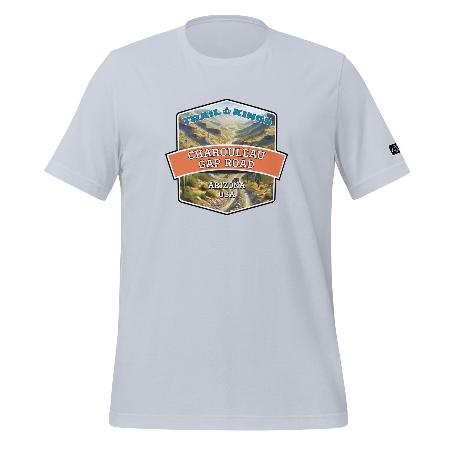 Trail Kings: Charouleau Gap Road - Unisex t-shirt  in  Light Blue / 2XL  -  4XOD