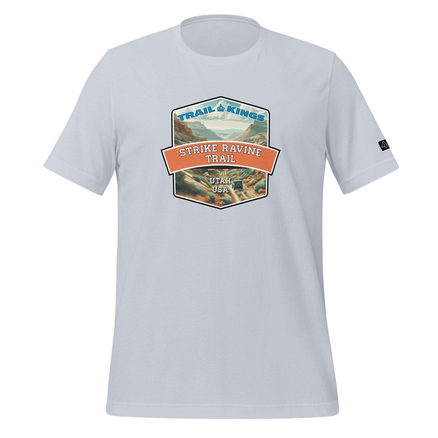 Trail Kings: Strike Ravine Trail - Unisex t-shirt  in  Light Blue / 2XL  -  4XOD