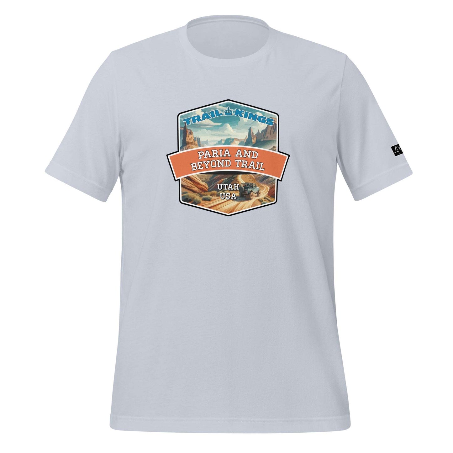 Trail Kings: Paria and Beyond Trail - Unisex t-shirt  in  Light Blue / 2XL  -  4XOD