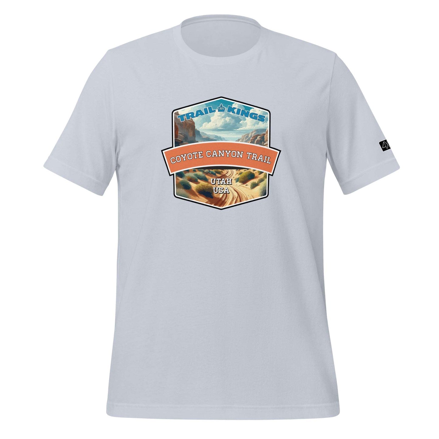 Trail Kings: Coyote Canyon Trail - Unisex t-shirt  in  Light Blue / 2XL  -  4XOD