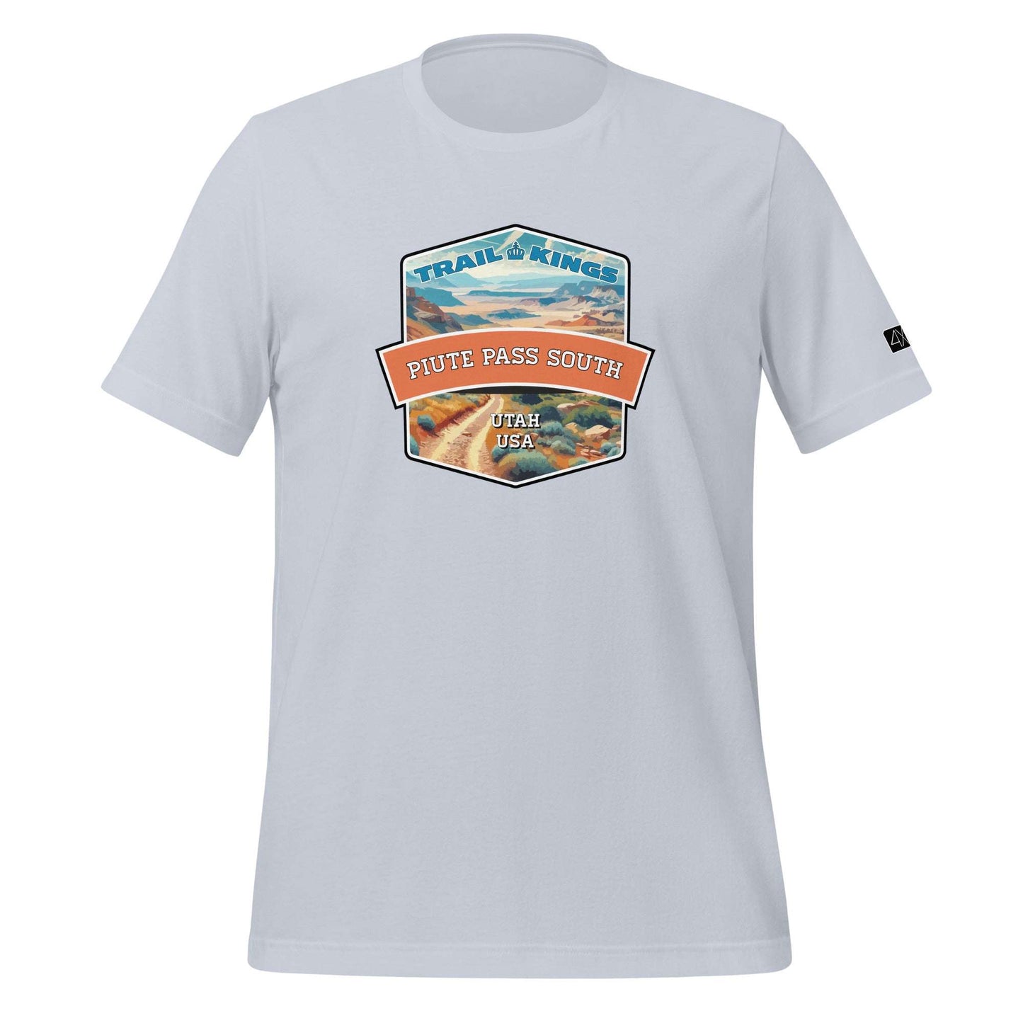 Trail Kings: Piute Pass South - Unisex t-shirt  in  Light Blue / 2XL  -  4XOD