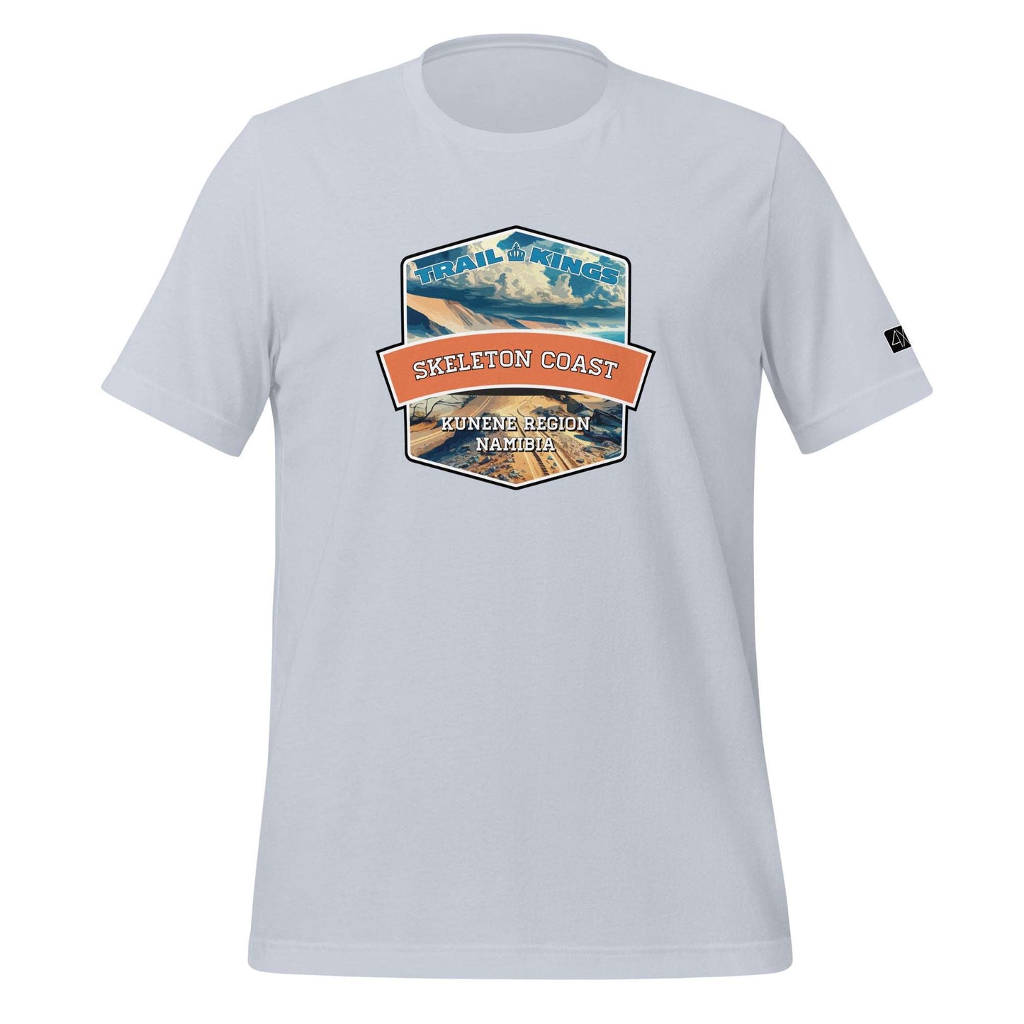 Trail Kings: Skeleton Coast - Unisex t-shirt  in  Light Blue / 2XL  -  4XOD