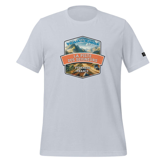 Trail Kings: La Piste des Seigneurs - Unisex t-shirt  in  Light Blue / 2XL  -  4XOD