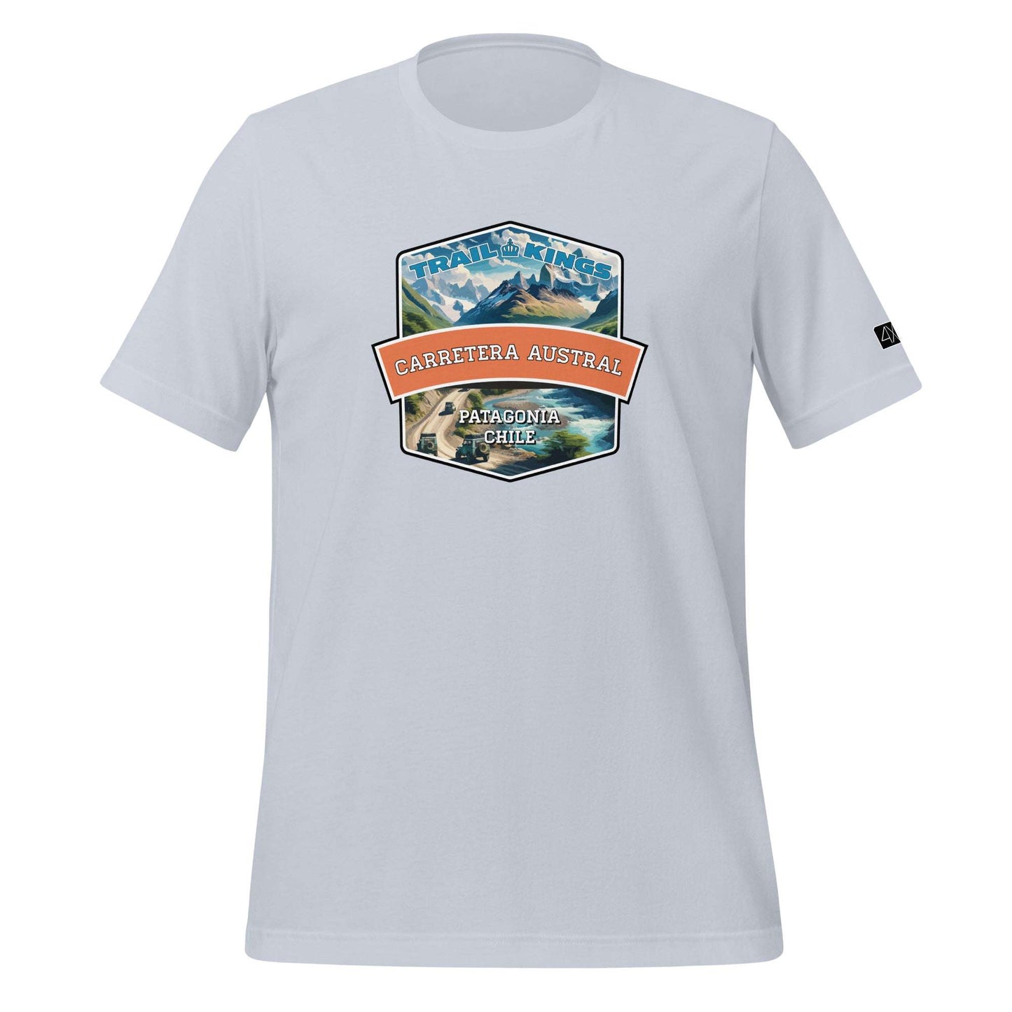 Trail Kings: Carretera Austral - Unisex t-shirt  in  Light Blue / 2XL  -  4XOD