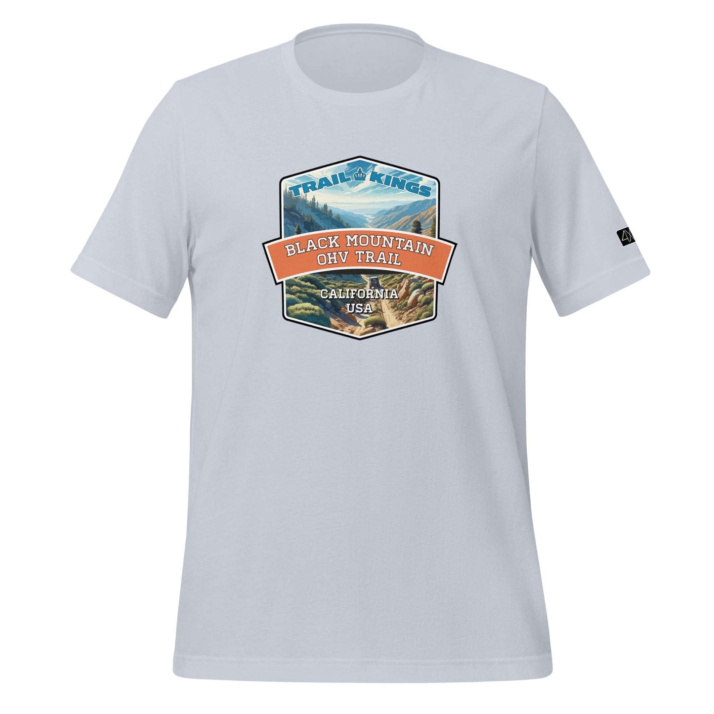 Trail Kings: Black Mountain OHV Trail - Unisex t-shirt  in  Light Blue / 2XL  -  4XOD