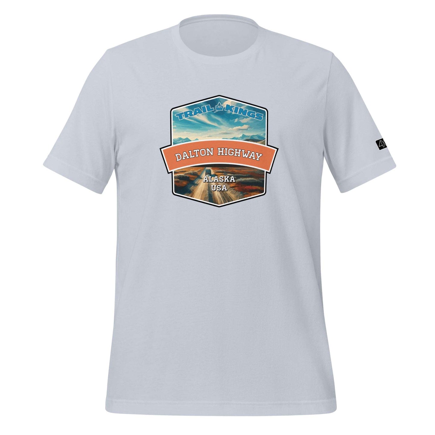 Trail Kings: Dalton Highway - Unisex t-shirt  in  Light Blue / 2XL  -  4XOD