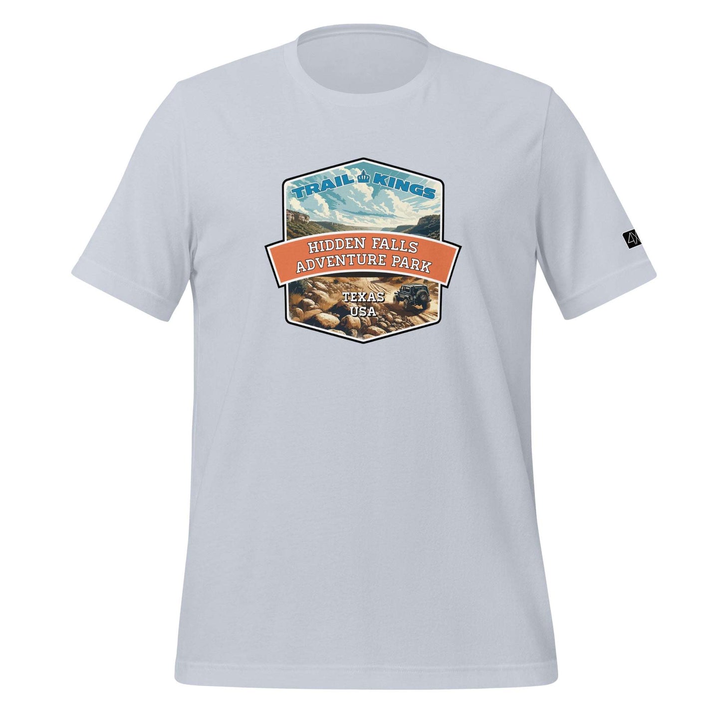 Trail Kings: Hidden Falls Adventure Park - Unisex t-shirt  in  Light Blue / 2XL  -  4XOD