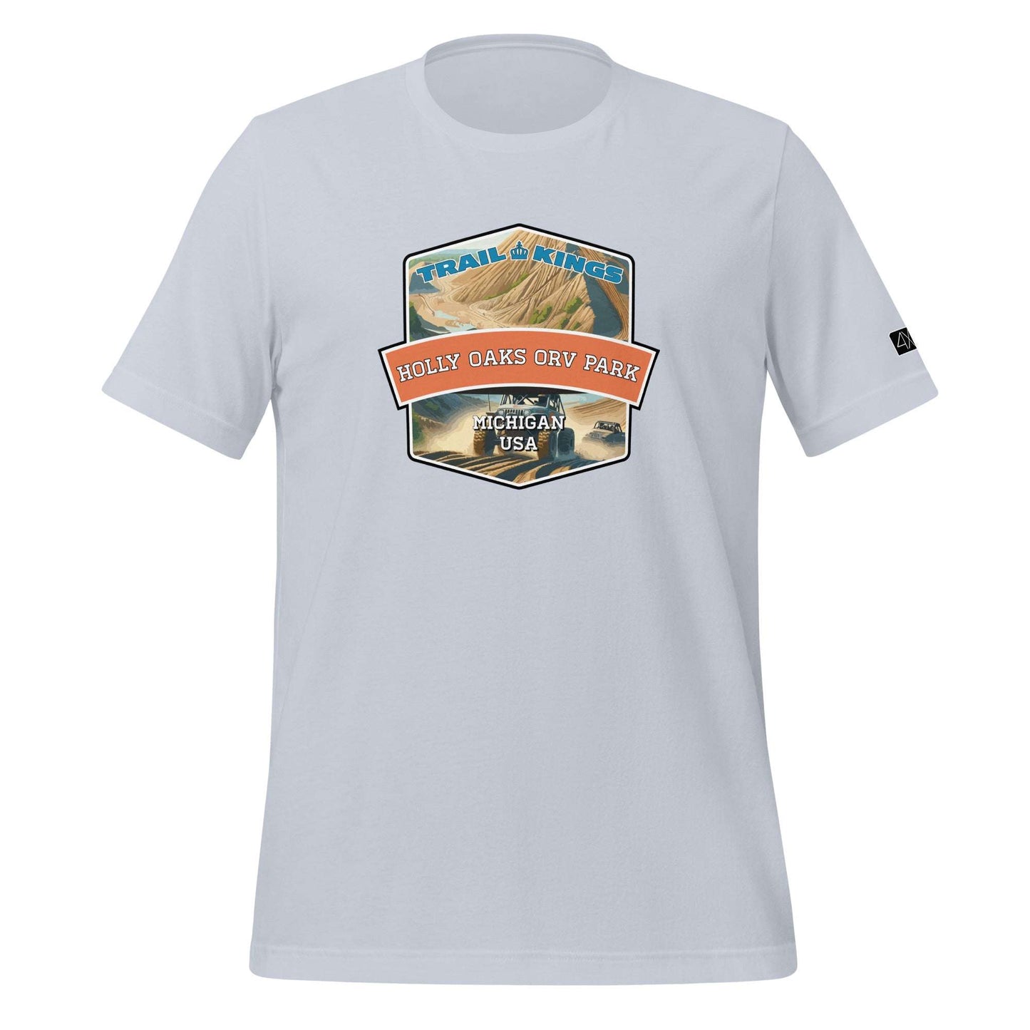 Trail Kings: Holly Oaks ORV Park - Unisex t-shirt  in  Light Blue / 2XL  -  4XOD