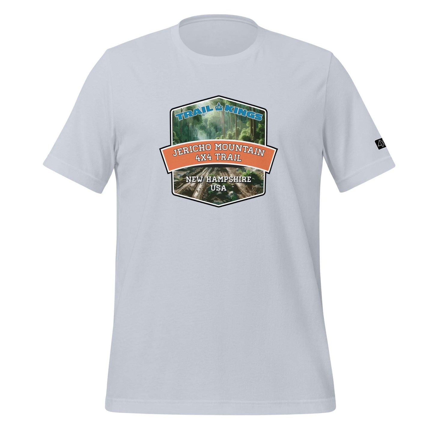 Trail Kings: Jericho Mountain 4x4 Trail - Unisex t-shirt  in  Light Blue / 2XL  -  4XOD