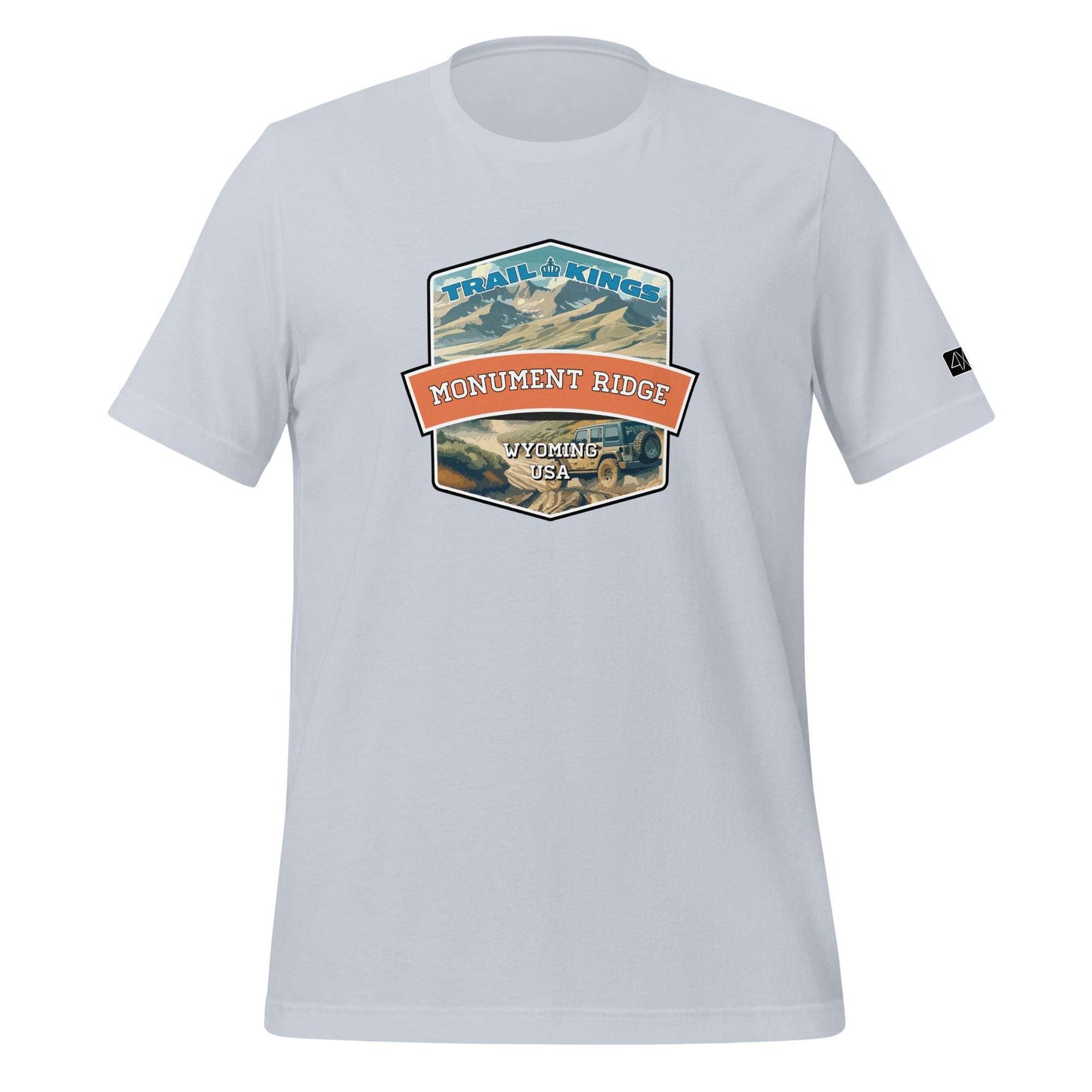 Trail Kings: Monument Ridge - Unisex t-shirt  in  Light Blue / 2XL  -  4XOD