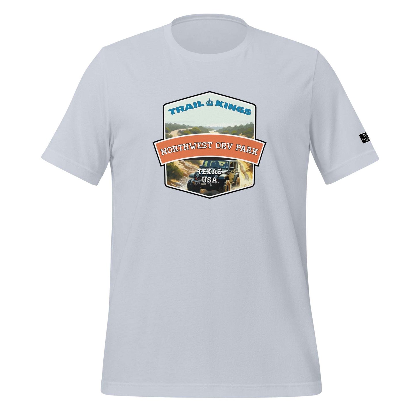 Trail Kings: Northwest ORV Park - Unisex t-shirt  in  Light Blue / 2XL  -  4XOD