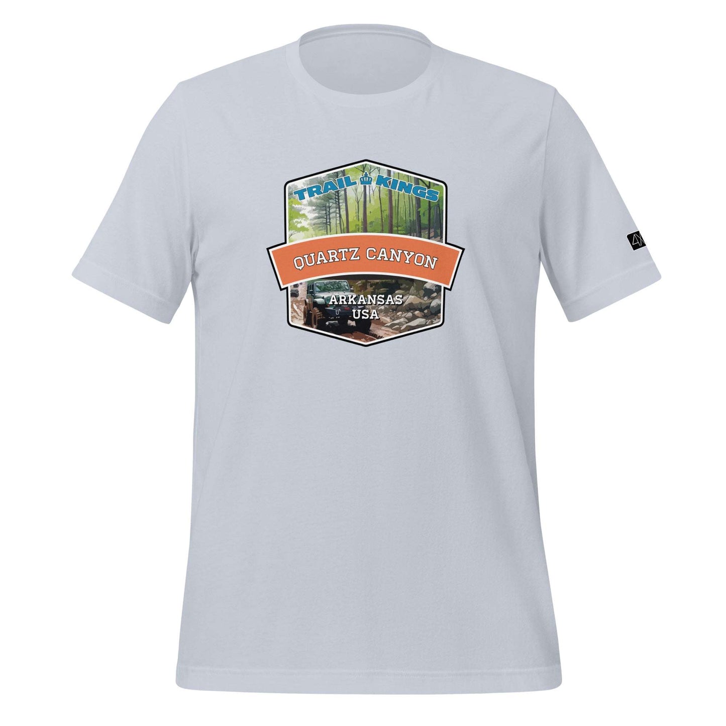 Trail Kings: Quartz Canyon - Unisex t-shirt  in  Light Blue / 2XL  -  4XOD