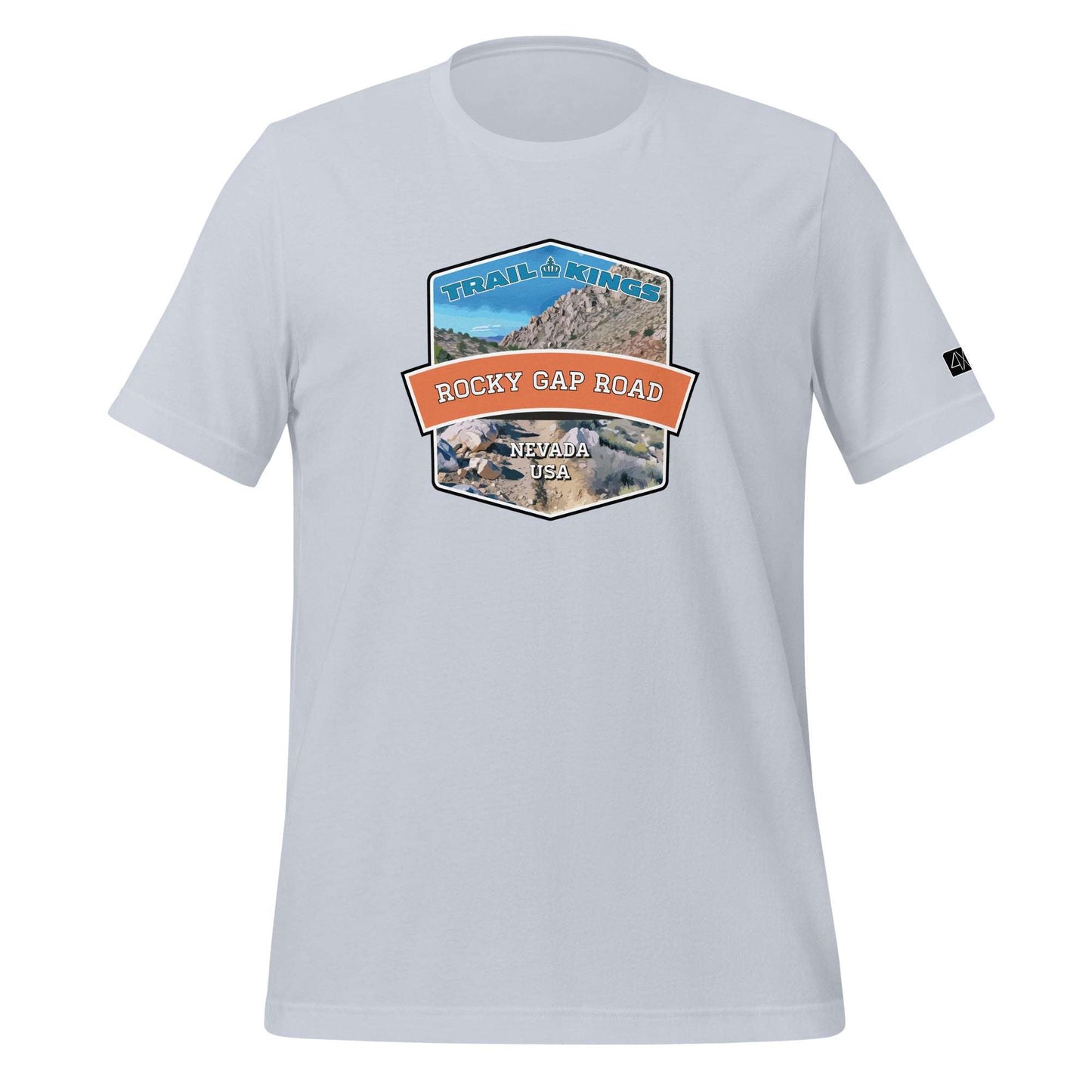 Trail Kings: Rocky Gap Road - Unisex t-shirt  in  Light Blue / 2XL  -  4XOD