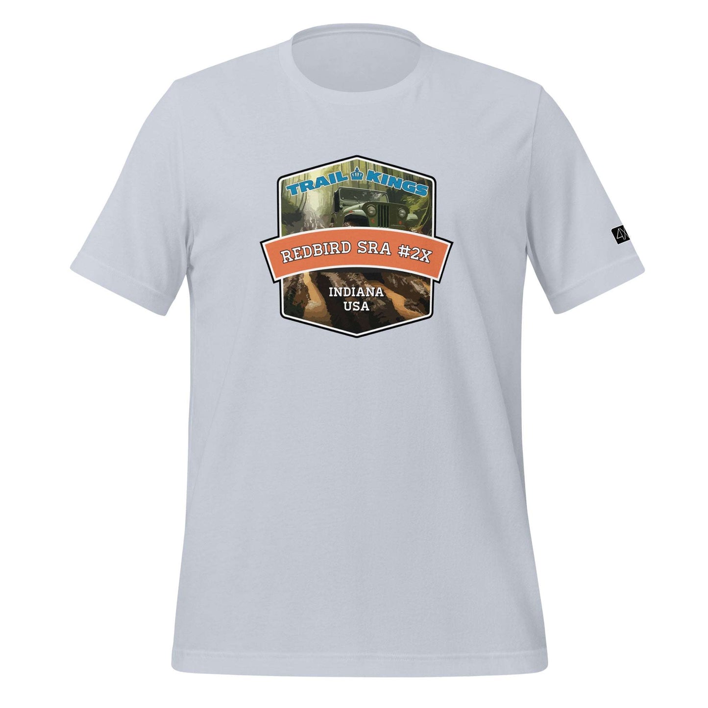 Trail Kings: Redbird SRA #2x - Unisex t-shirt  in  Light Blue / 2XL  -  4XOD