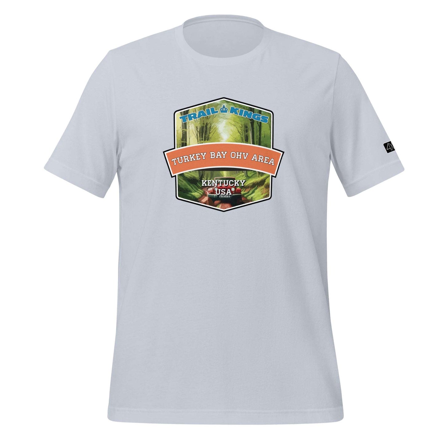 Trail Kings: Turkey Bay OHV Area - Unisex t-shirt  in  Light Blue / 2XL  -  4XOD