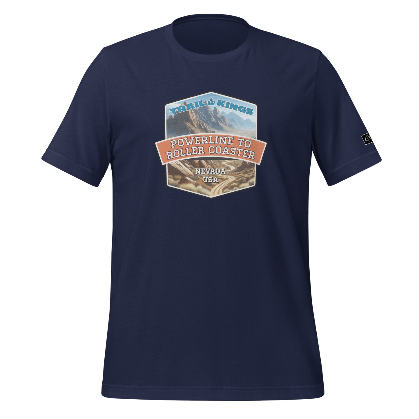 Trail Kings: Powerline to Roller Coaster - Unisex t-shirt