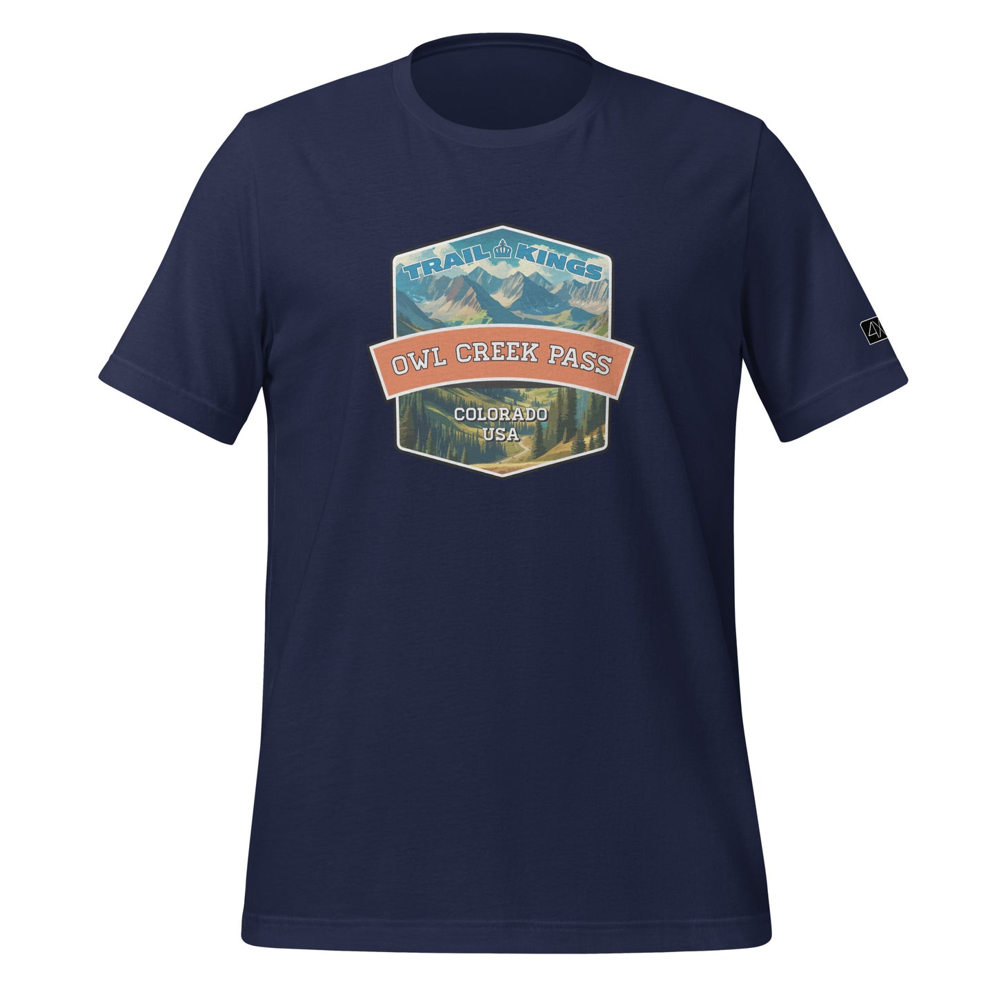 Trail Kings: Owl Creek Pass - Unisex t-shirt  in  Navy / 3XL  -  4XOD