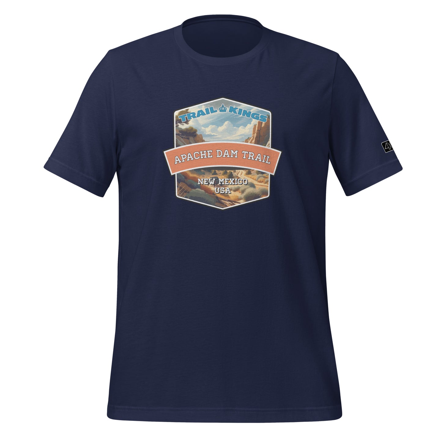 Trail Kings: Apache Dam Trail - Unisex t-shirt  in  Navy / 3XL  -  4XOD