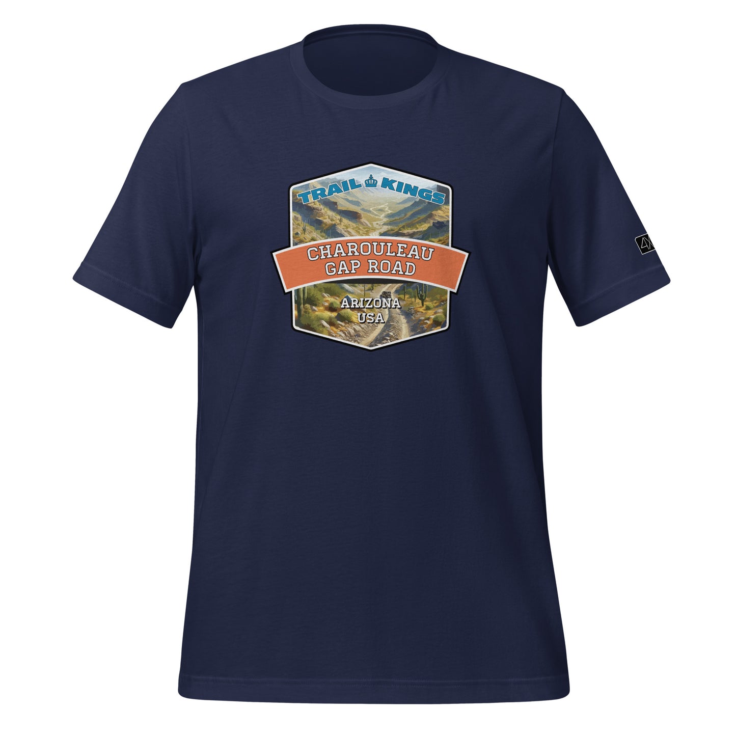 Trail Kings: Charouleau Gap Road - Unisex t-shirt  in  Navy / 3XL  -  4XOD