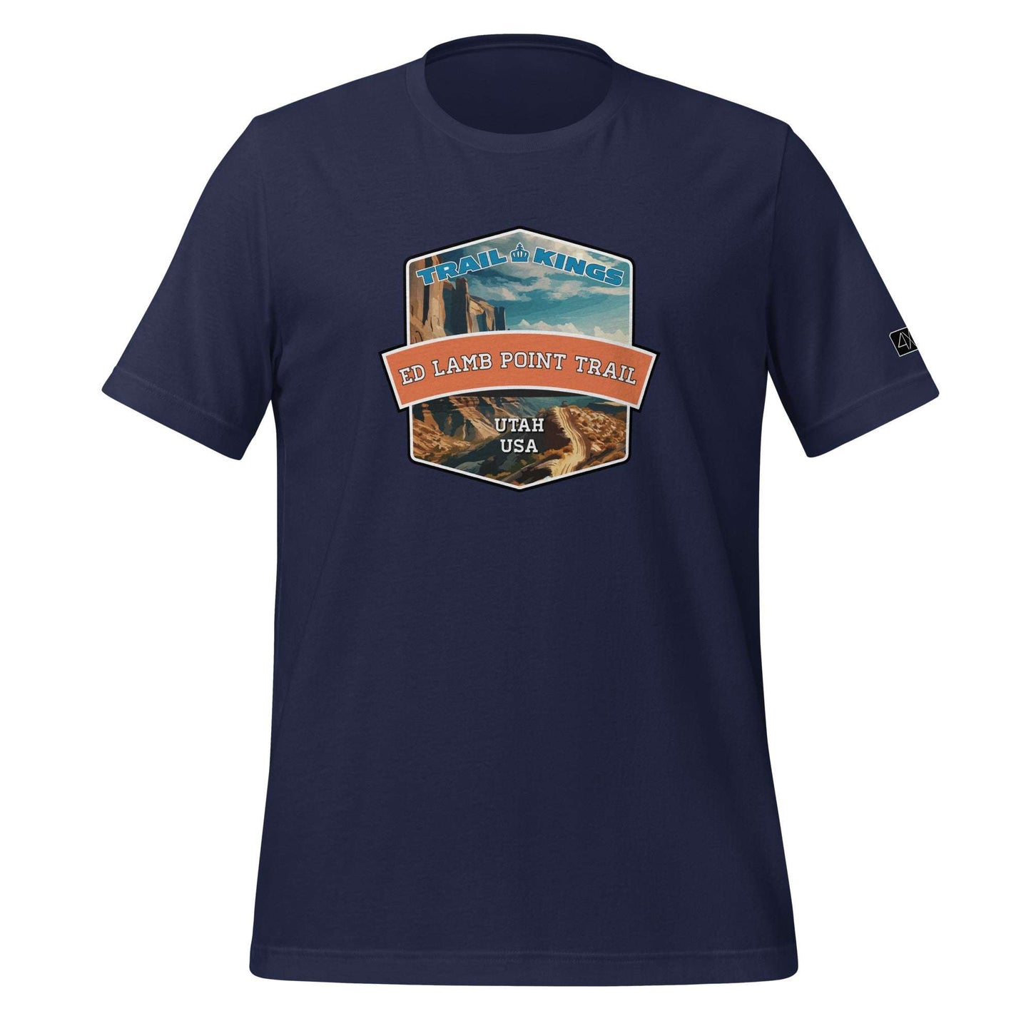 Trail Kings: Ed Lamb Point Trail - Unisex t-shirt  in  Navy / 3XL  -  4XOD