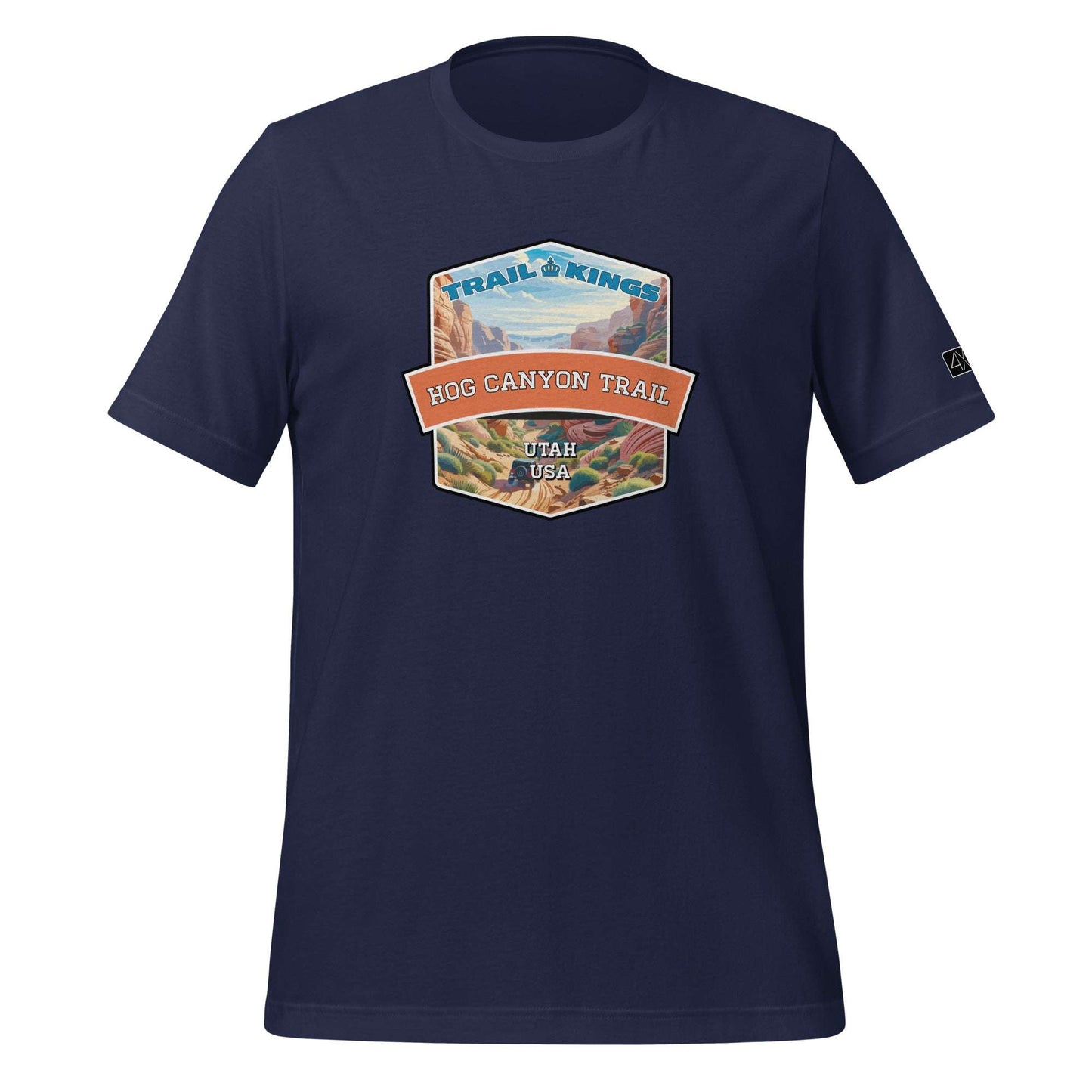 Trail Kings: Hog Canyon Trail - Unisex t-shirt  in  Navy / 3XL  -  4XOD