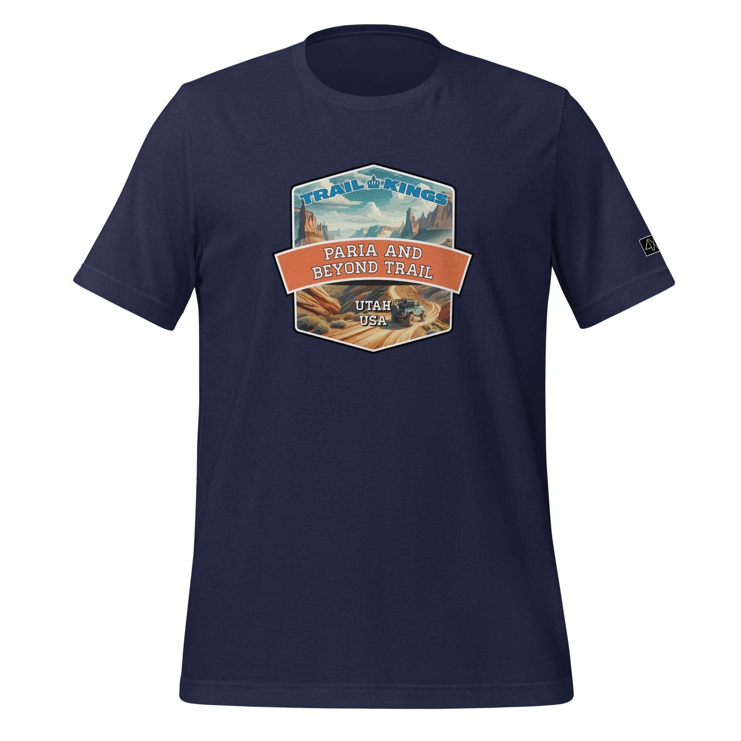 Trail Kings: Paria and Beyond Trail - Unisex t-shirt  in  Navy / 3XL  -  4XOD