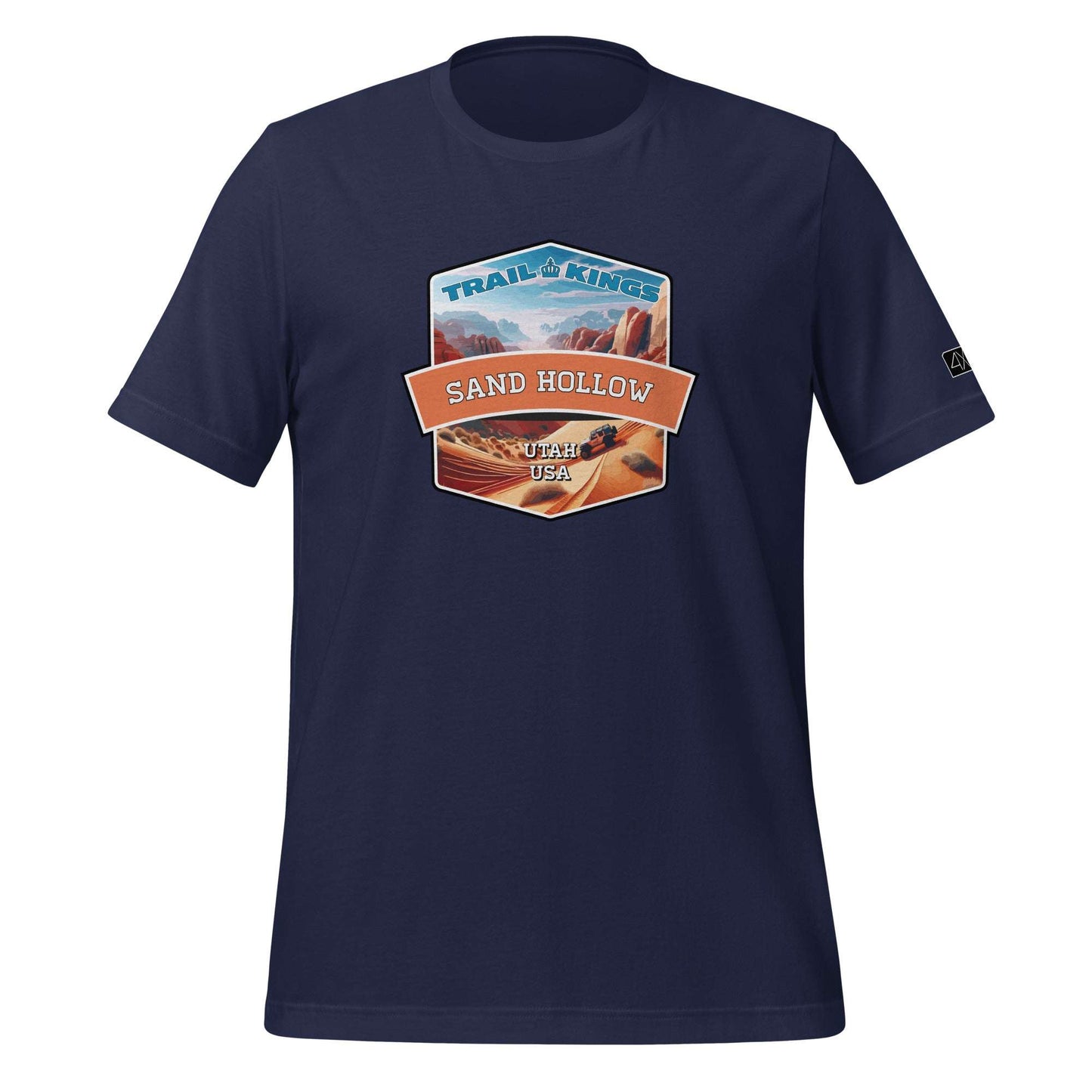 Trail Kings: Sand Hollow - Unisex t-shirt  in  Navy / 3XL  -  4XOD