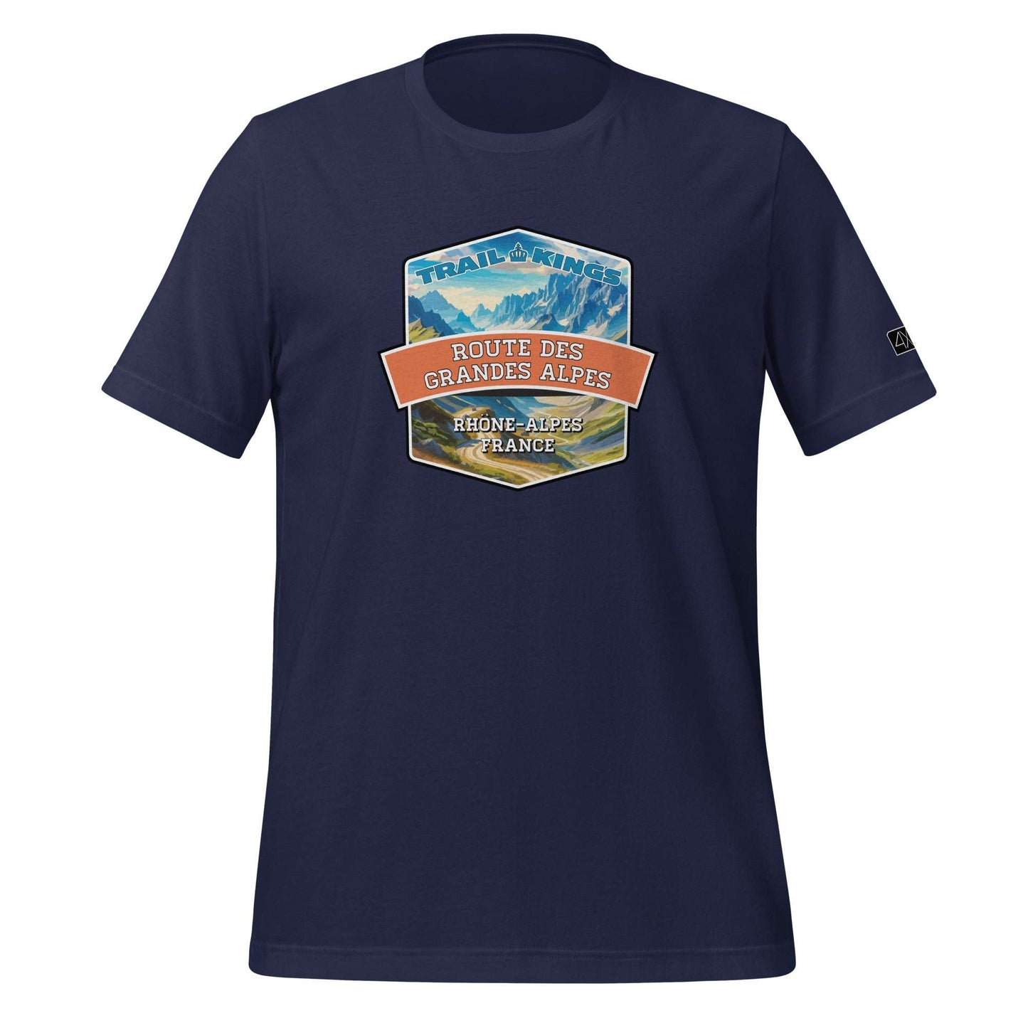 Trail Kings: Route des Grandes Alpes - Unisex t-shirt  in  Navy / 3XL  -  4XOD