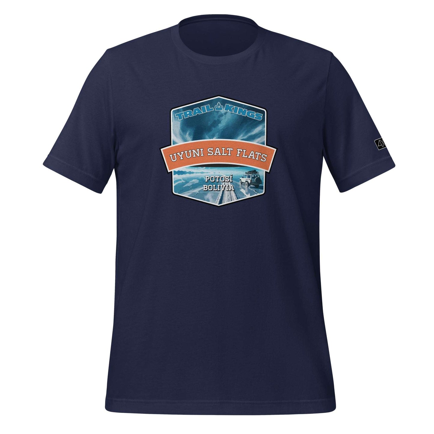 Trail Kings: Uyuni Salt Flats - Unisex t-shirt  in  Navy / 3XL  -  4XOD