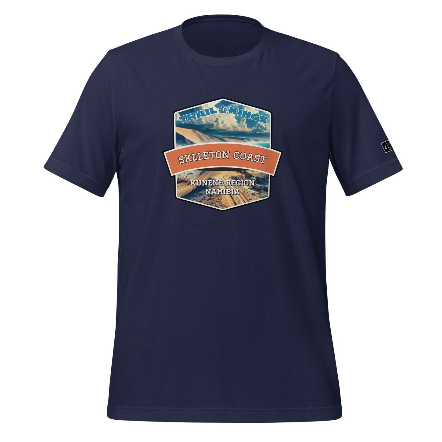 Trail Kings: Skeleton Coast - Unisex t-shirt  in  Navy / 3XL  -  4XOD