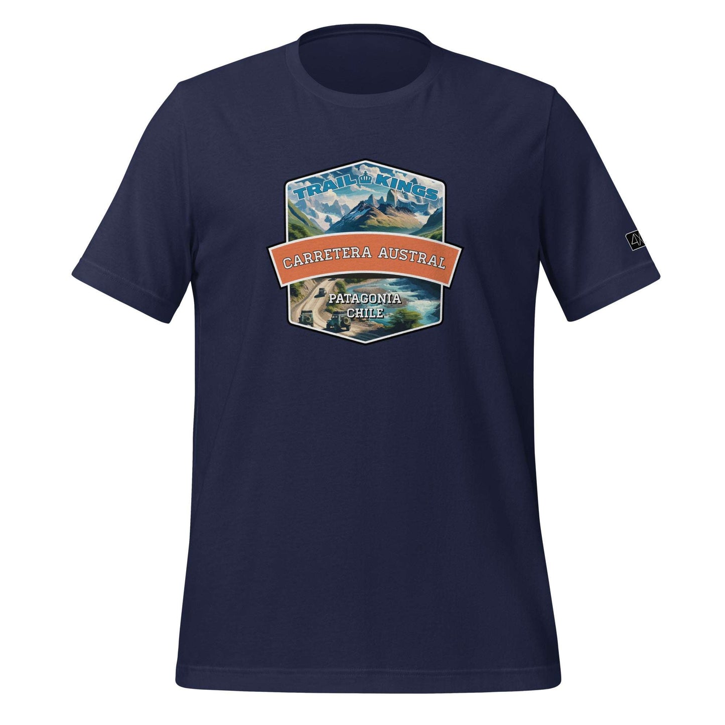 Trail Kings: Carretera Austral - Unisex t-shirt  in  Navy / 3XL  -  4XOD